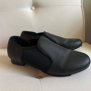 Unisex Slip On Leather Tap Shoes Size 9.5/8.5